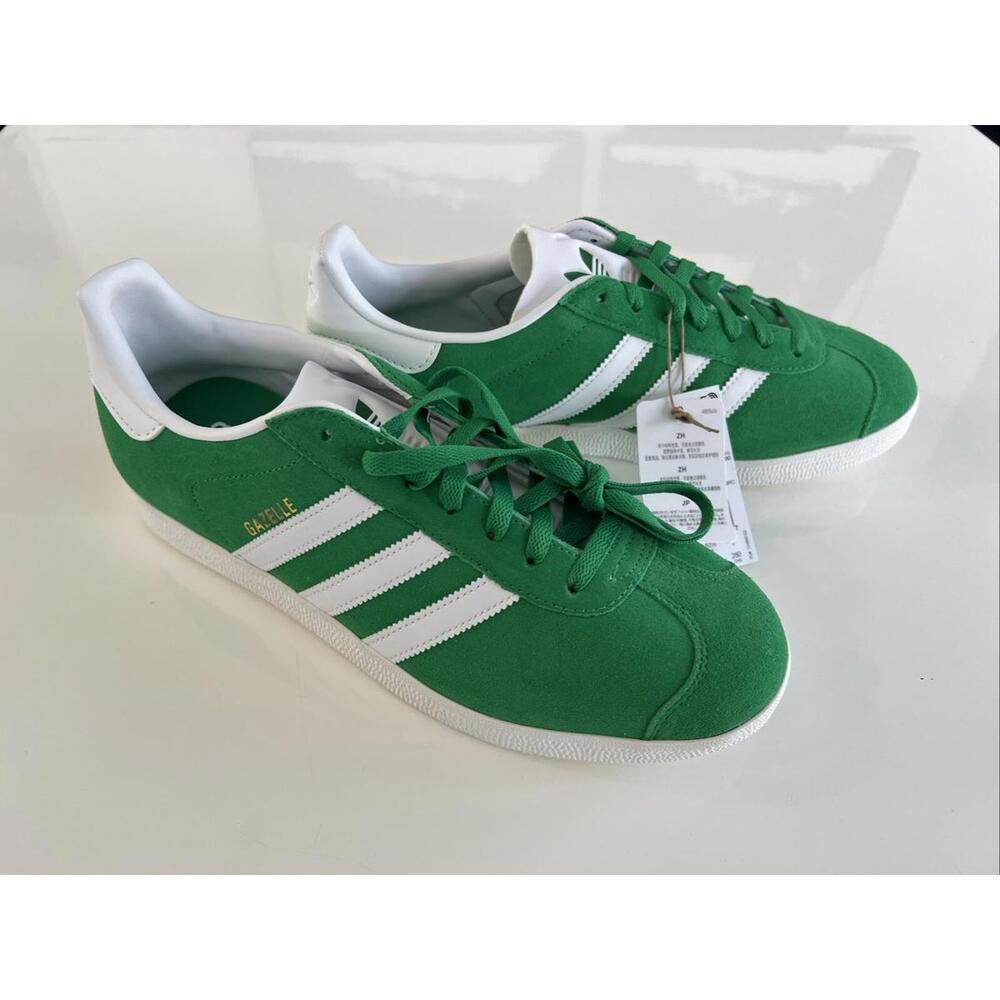 Adidas Gazelle Sneakers Original Shoes Green/Cloud White IG2092 US 10.5 - Picture 8 of 12